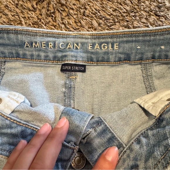 American Eagle Outfitters Light Blue Denim Skirt - Picture 2 of 5